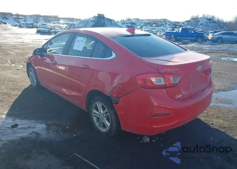 2016 Chevrolet Cruze Lt Auto from USA, damaged, VIN 1G1BE5SM5G7302238